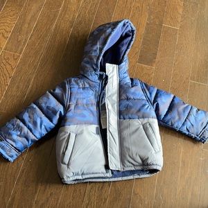 Toddler winter puffer coat